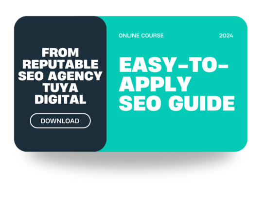 easy to apply SEO guide from TUYA Digital